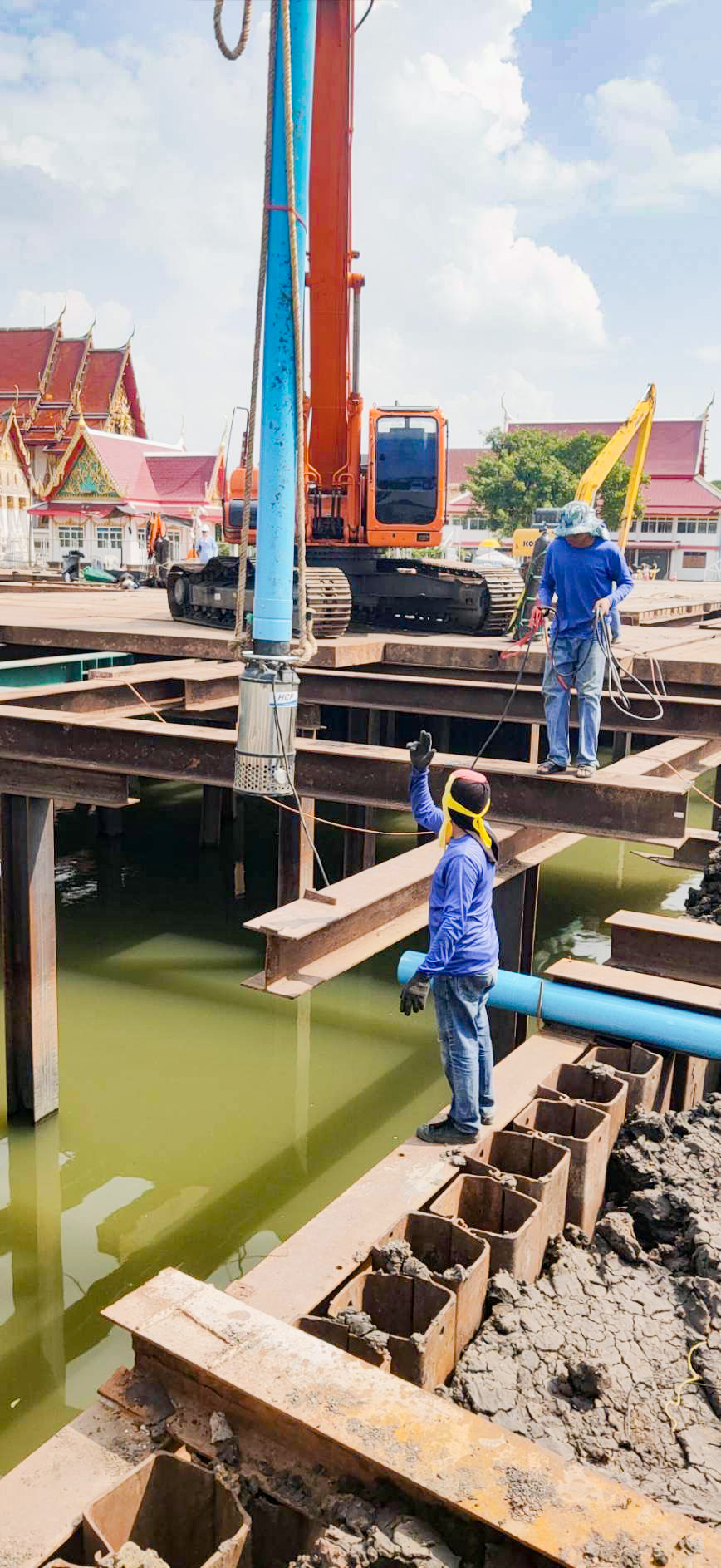 Chao Phraya River Raw Water Pumping Station Expansion in Bangkok, Thailand Chao Phraya River Raw Water Pumping Station Expansion in Bangkok, Thailand