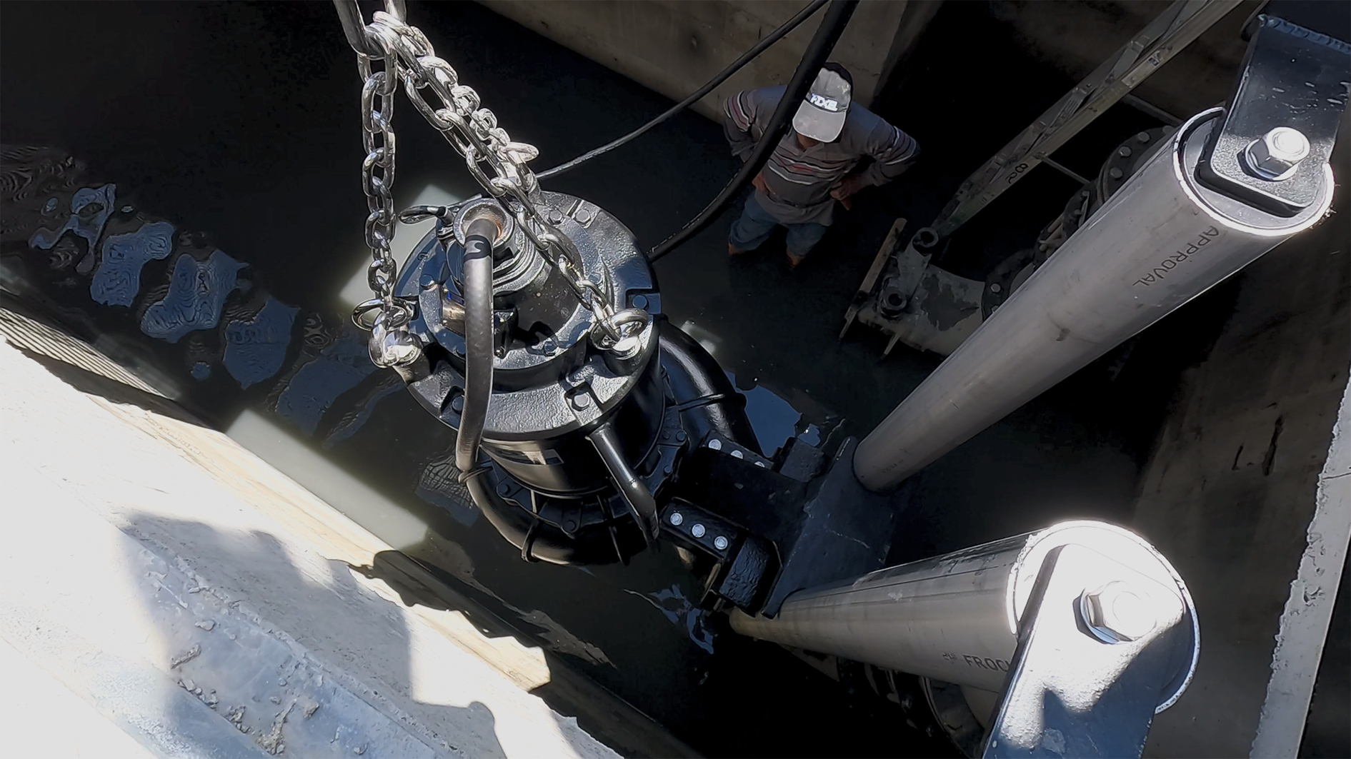 Flood Control Pumping Station in Kaohsiung, Taiwan Flood Control Pumping Station in Kaohsiung, Taiwan
