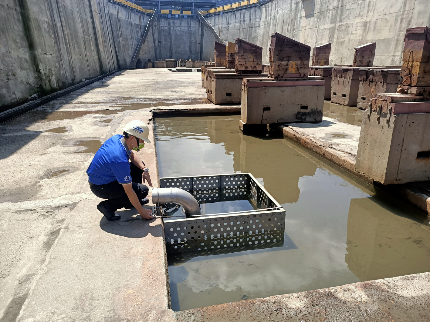Repair Dock Pits Dewatering in Taiwan Repair Dock Pits Dewatering in Taiwan